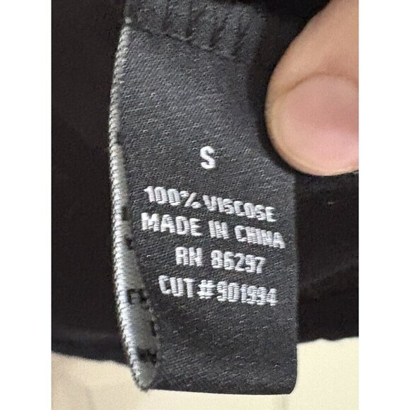 BCBG Max Azaria Shrug Cardigan Light Sweater Womens Small Black lace back - Picture 6 of 7